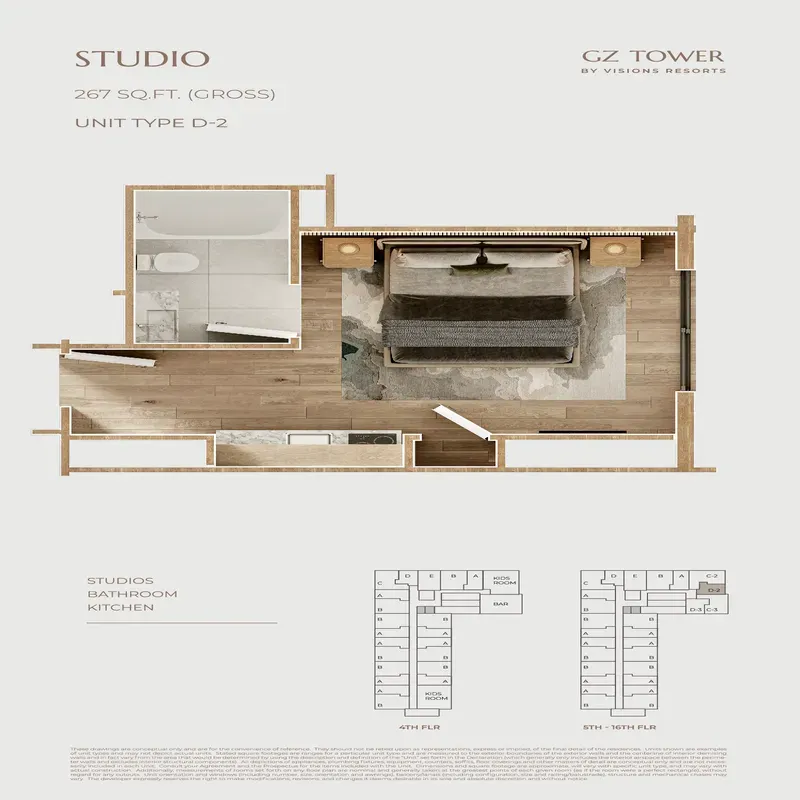 GZ Tower by Visions Resorts floor plan 7