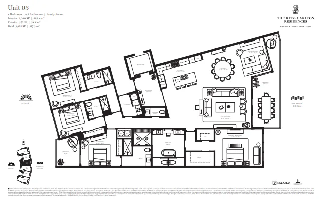 The Ritz-Carlton Residences Hammock Dunes floor plan 4