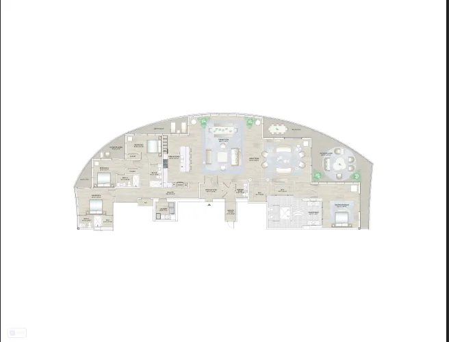 Forté on Flagler floor plan 4