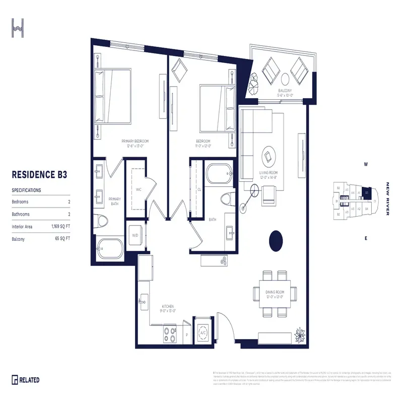 Harbour at New River floor plan 3