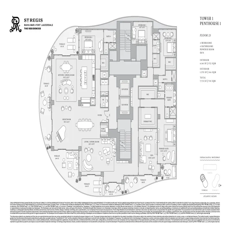 Sage Intracoastal Residences FTL floor plan 3