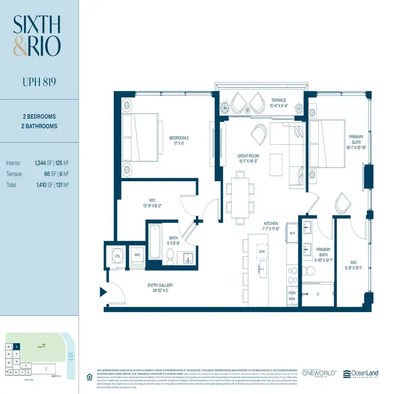 Sixth and Rio floor plan 4