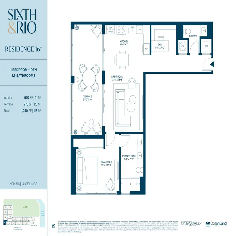 Sixth and Rio floor plan 5