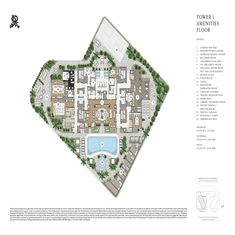 St. Regis Resort and Residences Bahia Mar FTL floor plan 7