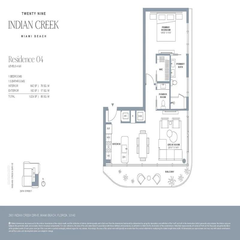 2900 Indian Creek floor plan 2