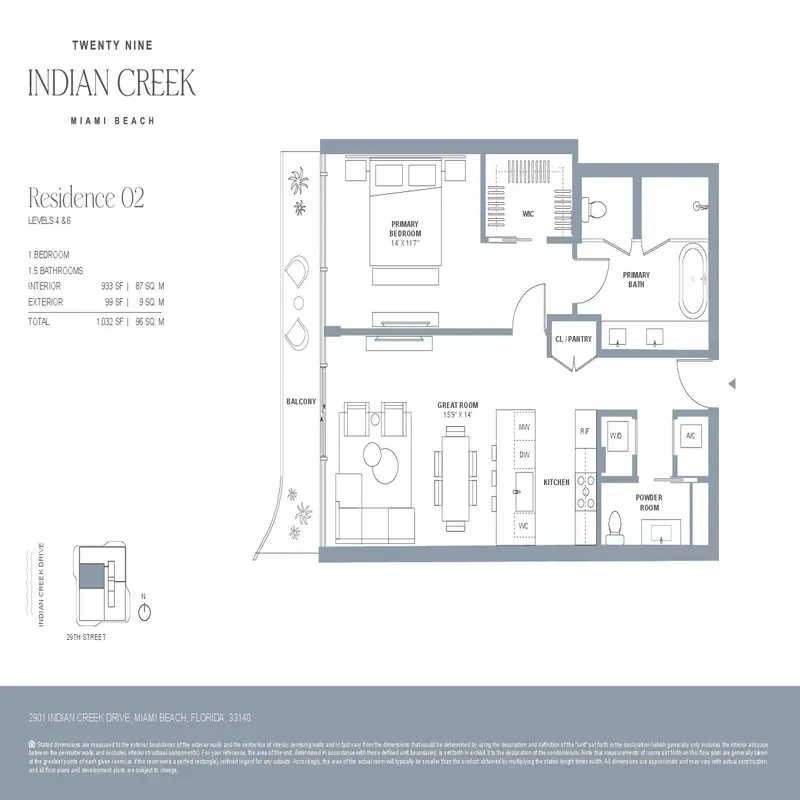 2900 Indian Creek floor plan 3