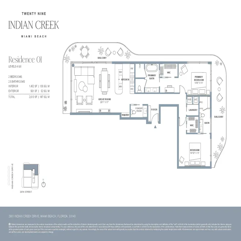 2900 Indian Creek floor plan 7