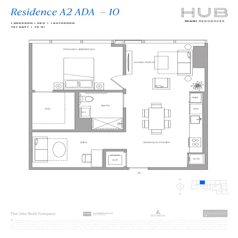 HUB Miami Residences floor plan 4