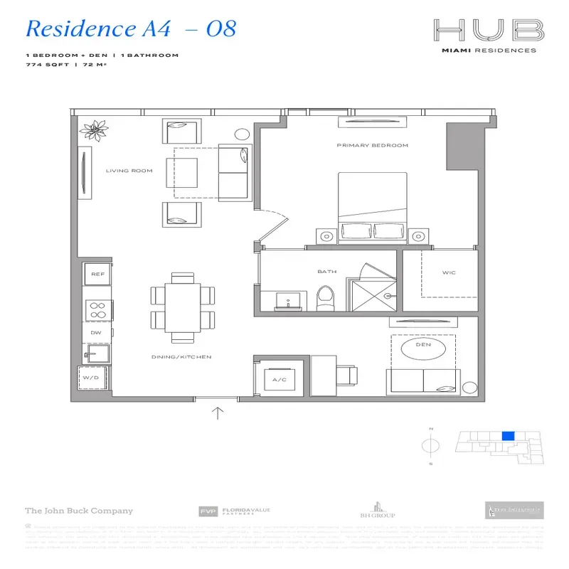 HUB Miami Residences floor plan 5