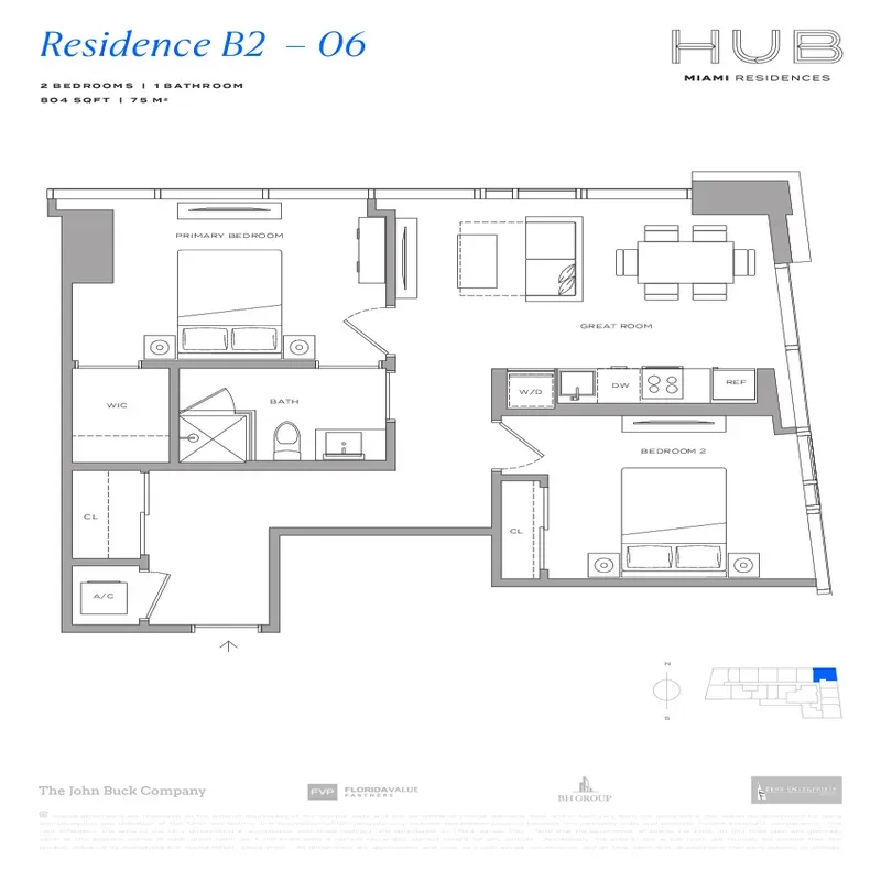 HUB Miami Residences floor plan 10