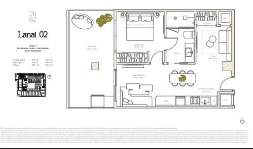 Twenty Sixth and 2nd Wynwood Residences floor plan 4