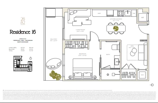 Twenty Sixth and 2nd Wynwood Residences floor plan 7