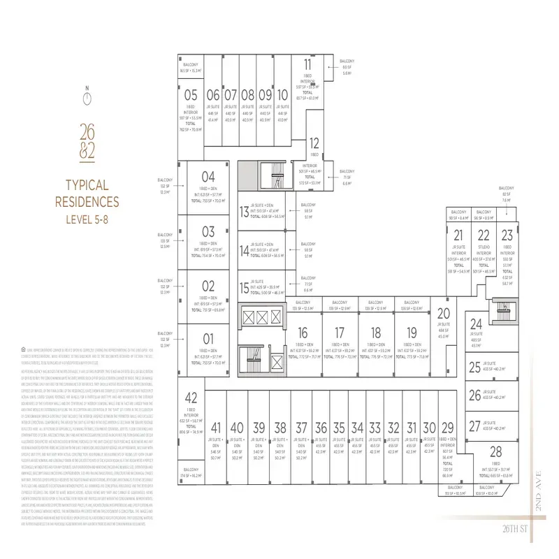 Twenty Sixth and 2nd Wynwood Residences floor plan 11