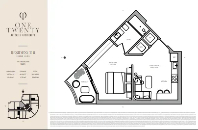 One Twenty Brickell Residences floor plan 6