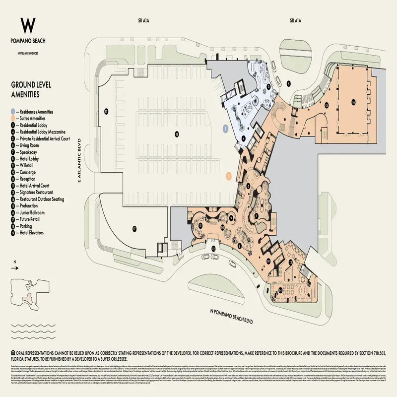 W Pompano Beach Hotel and Residences floor plan 2